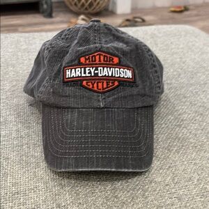 Harley-Davidson Black / Gray Hat with Iconic Logo